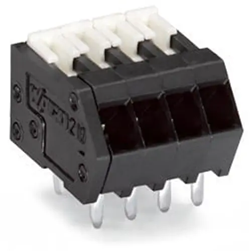 Produktfoto 1 von WAGO 218 Printklemme / Buchse PCB 6-polig / 1-reihig, Raster 2.5mm