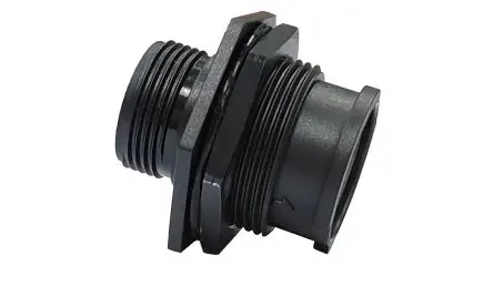 Amphenol Industrial FLS714xxxS03 12 Standard Rundsteckverbinder Buchse 12-polig Buchse 45A Hinten IP67, IP68, IP69K