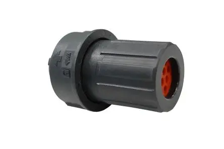 Produktfoto 1 von Amphenol Industrial Ecomate AQUARIUS 10 M10 Rundsteckverbinder Stecker 4-polig Stecker 13A Kabel IP69K