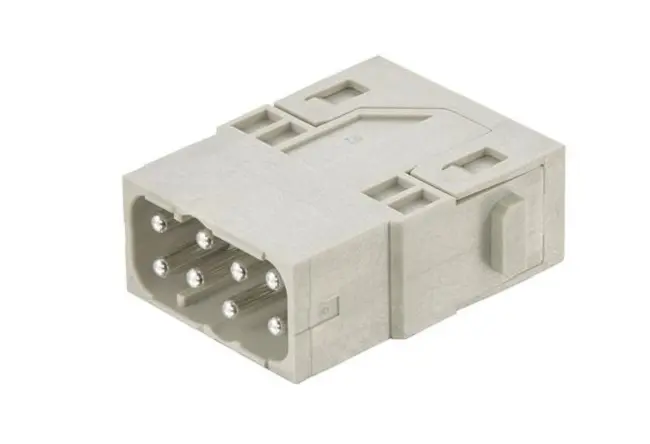 Produktfoto 1 von HARTING Han-Modular Robustes Power Steckverbinder-Modul, 8-polig 16A Stecker, Einsteckmodul Einstecken