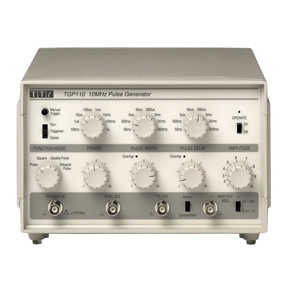 Produktfoto 1 von Aim-TTi Impulsgenerator 0.1 Hz / 10 MHz 50 ns bis 5 s