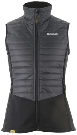 Produktfoto 1 von DeWALT FLORENCE Damen Leichte Ausführung Steppweste Größe 12 Steppweste Polyester Grau, Schwarz