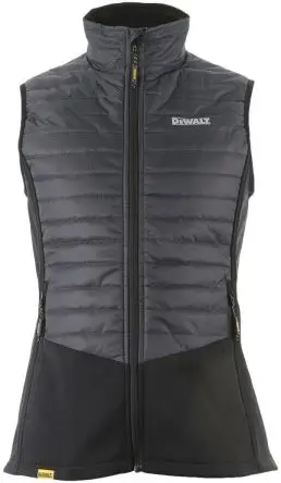 Produktfoto 1 von DeWALT FLORENCE Damen Leichte Ausführung Steppweste Größe 14 Steppweste Polyester Schwarz, Grau