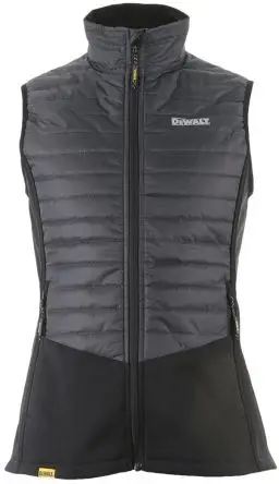 Produktfoto 1 von DeWALT FLORENCE Damen Leichte Ausführung Steppweste Größe 16 Steppweste Polyester Grau, Schwarz
