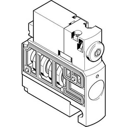 Produktfoto 1 von Festo 527573 Pneumatik-Magnetventil