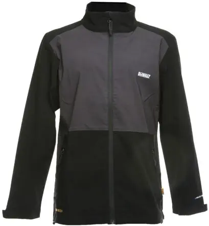 Produktfoto 1 von DeWALT Sydney Stretch Jacket Unisex Wasserabweisend Jacke Schwarz, Größe XL