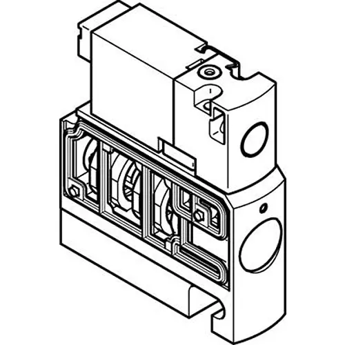 Produktfoto 1 von Festo 547357 Pneumatik-Magnetventil