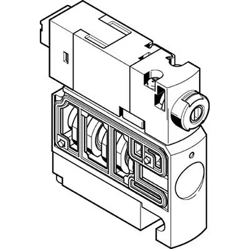 Produktfoto 1 von Festo 547331 Pneumatik-Magnetventil