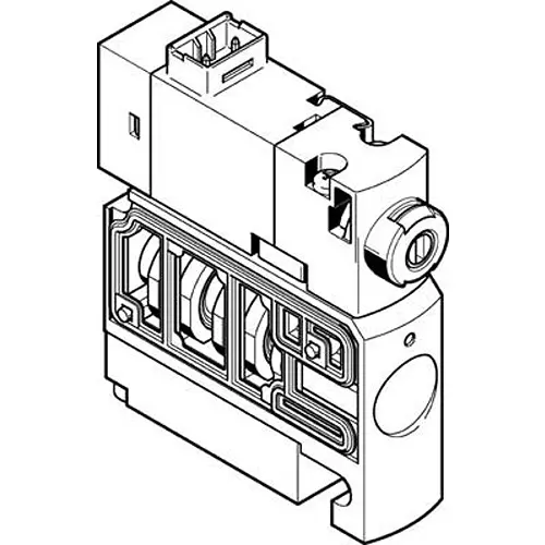 Produktfoto 1 von Festo 547305 Pneumatik-Magnetventil