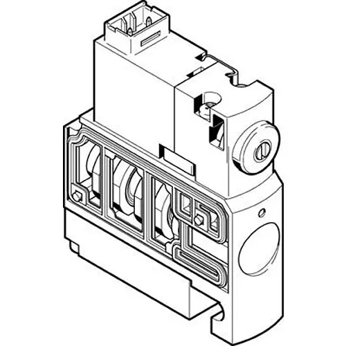 Produktfoto 1 von Festo 547287 Pneumatik-Magnetventil