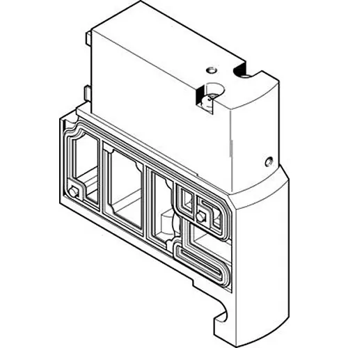 Produktfoto 1 von Festo Druckluftversorgungsblock 527579 Serie CPVSC1