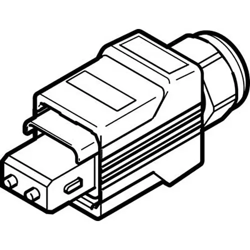 Produktfoto 1 von Festo Steckverbinder 571017 Serie FBS