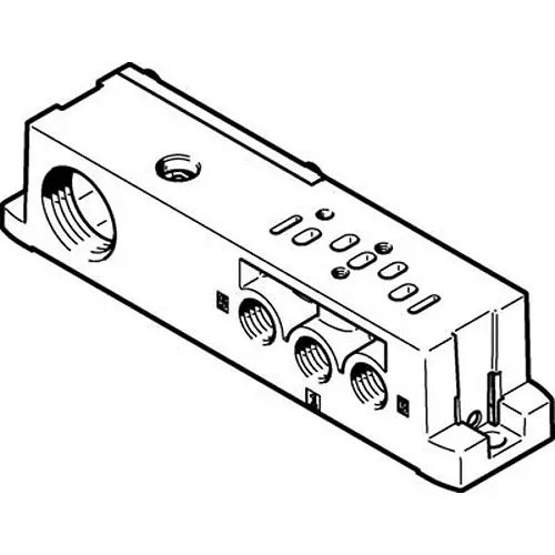 Produktfoto 1 von Festo Unterplatte 539724 Serie VABS