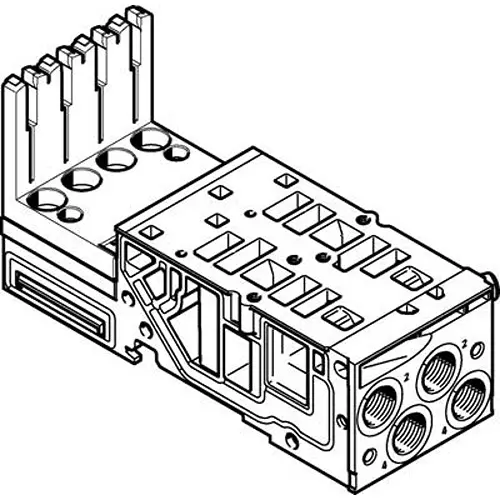 Produktfoto 1 von Festo Unterplatte 546803 Serie VMPA2 Typ Aluminium-Druckguss