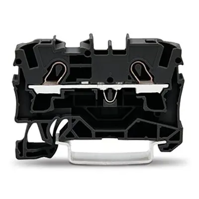 WAGO TOPJOB S Anschlussklemmenblock DIN-Schiene 1 Schwarz, 4 mm², 800 V Einsteck-Anschluss IECEx/ATEX/CSA
