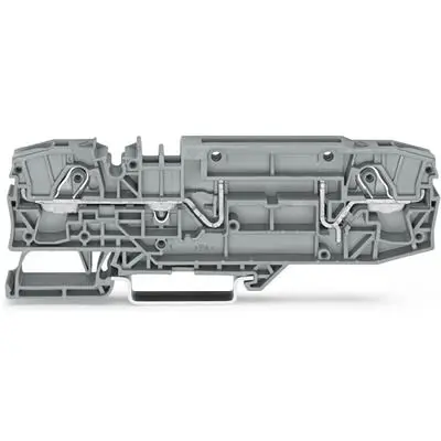 Produktfoto 1 von WAGO TOPJOB S Anschlussklemmenblock DIN-Schiene 1 Grau, 6mm² Einsteck-Anschluss CSA