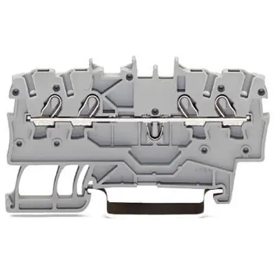 Produktfoto 1 von WAGO TOPJOB S Anschlussklemmenblock DIN-Schiene 1 Blau, 1mm², 800V Zugfederklemme IECEx, EAC Ex, ATEX