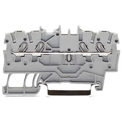 Produktfoto 1 von WAGO TOPJOB S Anschlussklemmenblock DIN-Schiene 1 Gelb, 1 mm², 600 V Zugfederklemme ATEX, EAC Ex, IECEx