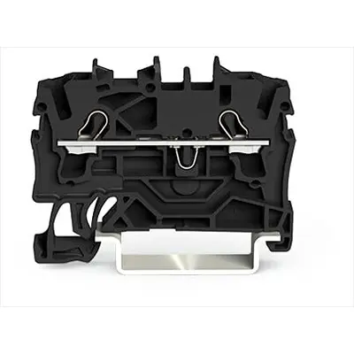 Produktfoto 1 von WAGO TOPJOB S Anschlussklemmenblock DIN-Schiene 1 Schwarz, 2.5 mm², 600 V Zugfederklemme EAC Ex, IECEx, ATEX