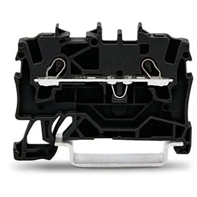 Produktfoto 1 von WAGO TOPJOB S Anschlussklemmenblock DIN-Schiene 1 Schwarz, 1.5 mm², 600 V Zugfederklemme ATEX, EAC Ex, IECEx