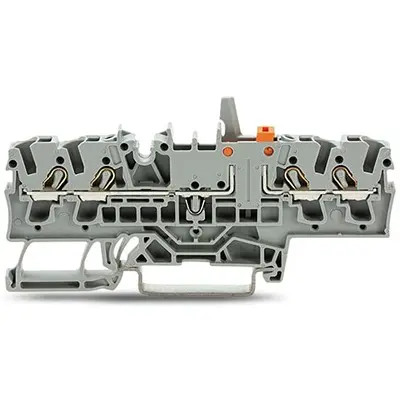WAGO TOPJOB S Prüftrennklemmenblock 1 Grau, 2.5 mm², 300 V Einsteck-Anschluss IECEx/ATEX/CSA