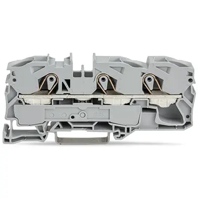 Produktfoto 1 von WAGO TOPJOB S Anschlussklemmenblock DIN-Schiene 1 Rot, 16 mm², 600 V Einsteck-Anschluss IECEx/ATEX/CSA