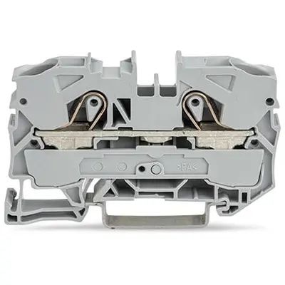 Produktfoto 1 von WAGO TOPJOB S Anschlussklemmenblock DIN-Schiene 1 Schwarz, 10 mm², 600 V Einsteck-Anschluss IECEx/ATEX/CSA