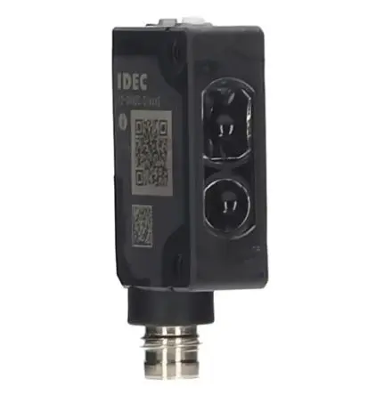 Produktfoto 1 von Idec Miniatur Optischer Sensor, Polarisierter retroreflektierender, PnP Ausgang, Anschluss
