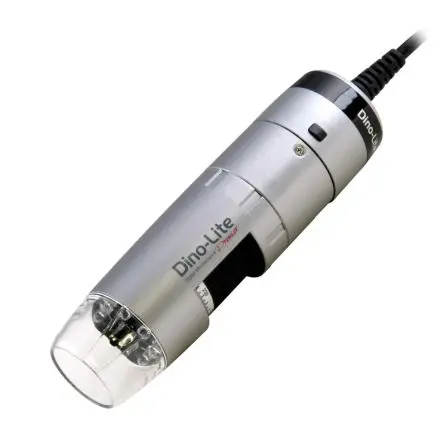 Produktfoto 1 von Dino-Lite USB 2.0 Digital Mikroskop, Vergrößerung 20 → 55 X;220 X 60 fps Beleuchtet, Weiße LED