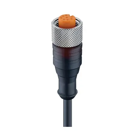 Produktfoto 1 von Lumberg RKT, 8-polig Sensor-Betätigungselementkabel, M12, Gerade Buchse, Länge 10 m