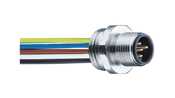 Produktfoto 1 von Lumberg RSFM, 4-polig Sensor-Betätigungselementkabel, Gerade Stecker, Länge 500 mm