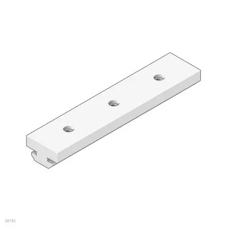Produktfoto 1 von Bosch Rexroth 3842 Verbindungskomponente, Gleitblock, Befestigungs- und Anschlusselement für 6 mm, L. 17 mm passend für