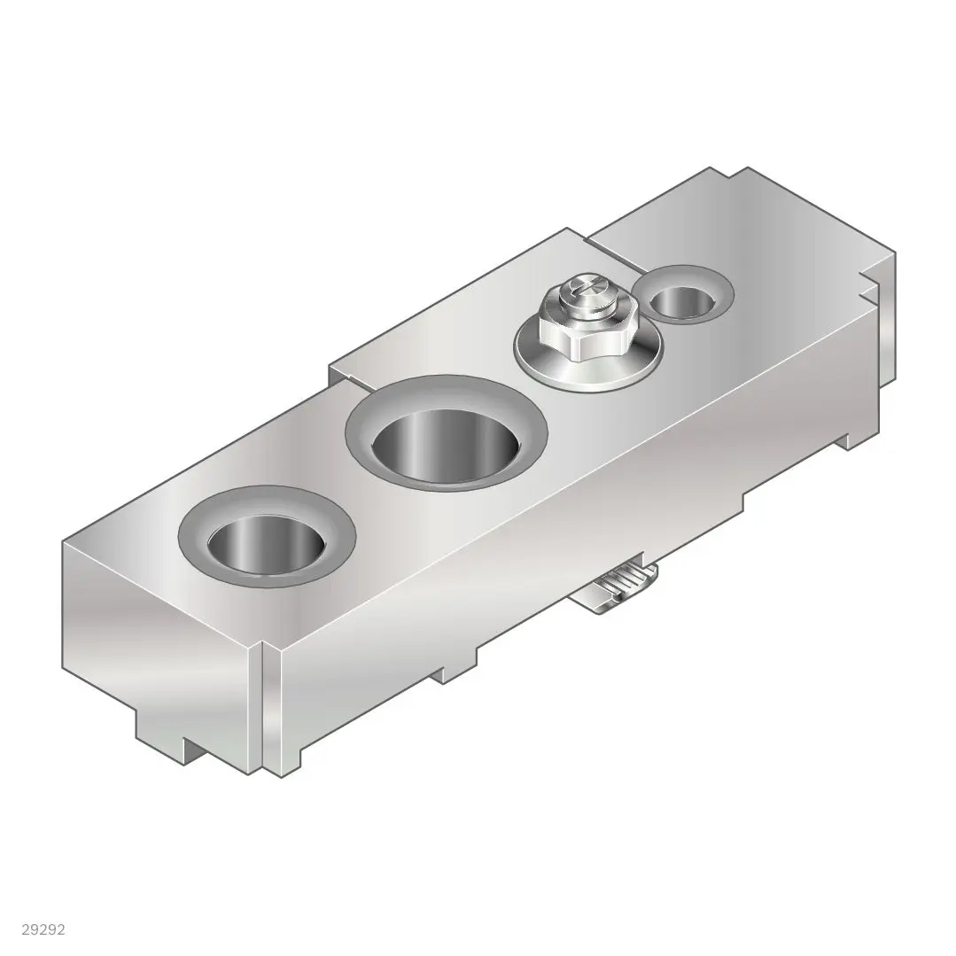 Produktfoto 1 von Bosch Rexroth Aluminium Bohrspannvorrichtung, Rahmenprofil-System