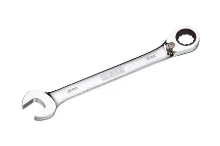 Produktfoto 1 von RS PRO Ring-Maulschlüssel Gabel‑Ring Ratschenschlüssel, / Länge 482 mm