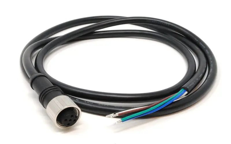 Produktfoto 1 von MOXA AWK-4121/4132/6222/6232 Netzkabel, 5-adrig Schwarz, 1 m