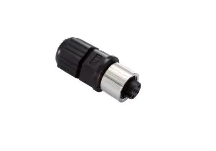 Produktfoto 1 von MOXA M12A M12 Anschluss Stecker 8-polig Buchse Schraubanschlussklemme IP67