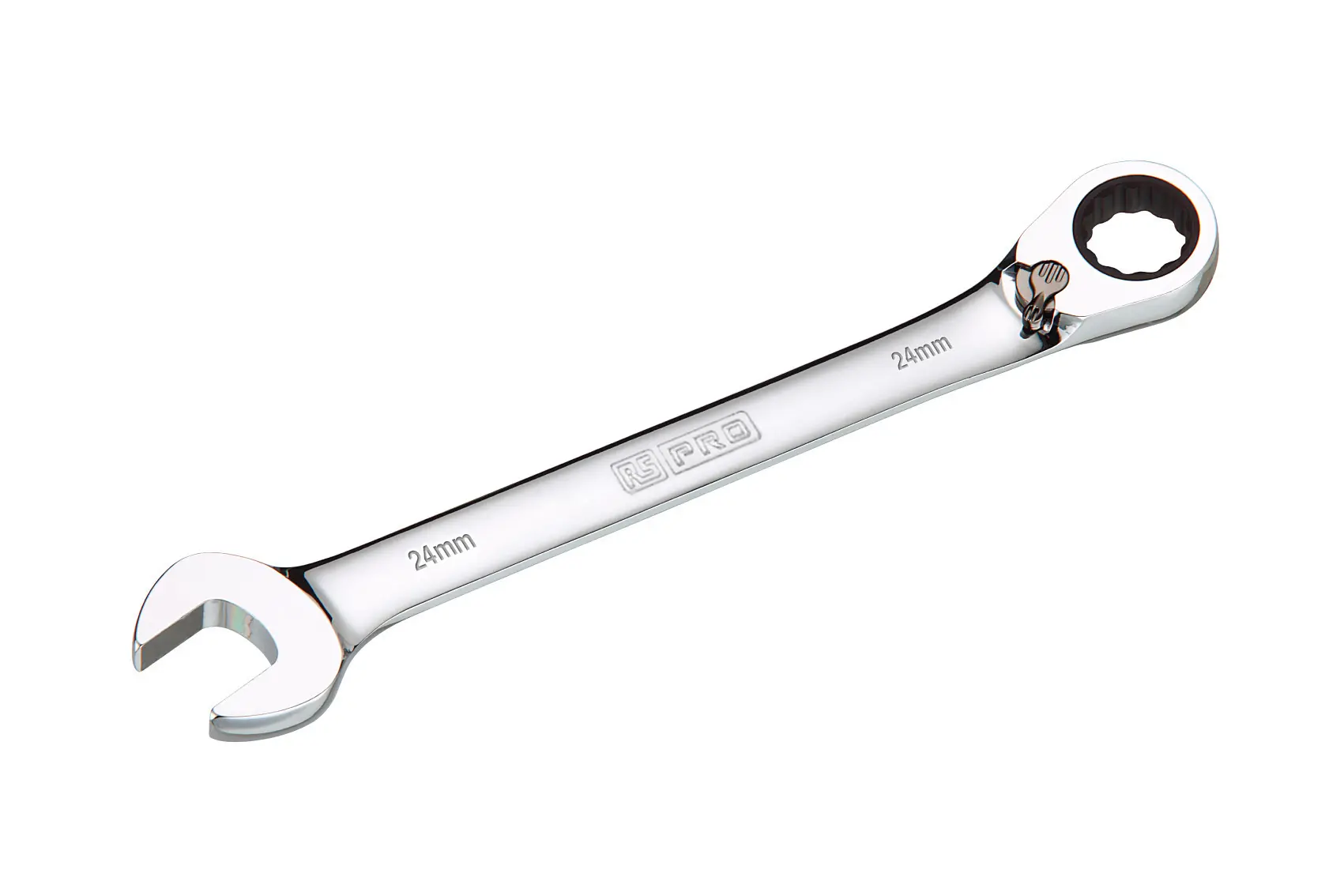 Produktfoto 1 von RS PRO Ring-Maulschlüssel Gabel‑Ring Ratschenschlüssel, / Länge 325 mm