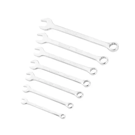 Produktfoto 1 von Stanley Pfeifenkopfschlüssel-Satz Ring-Maulschlüssel Metall, 7-teilig