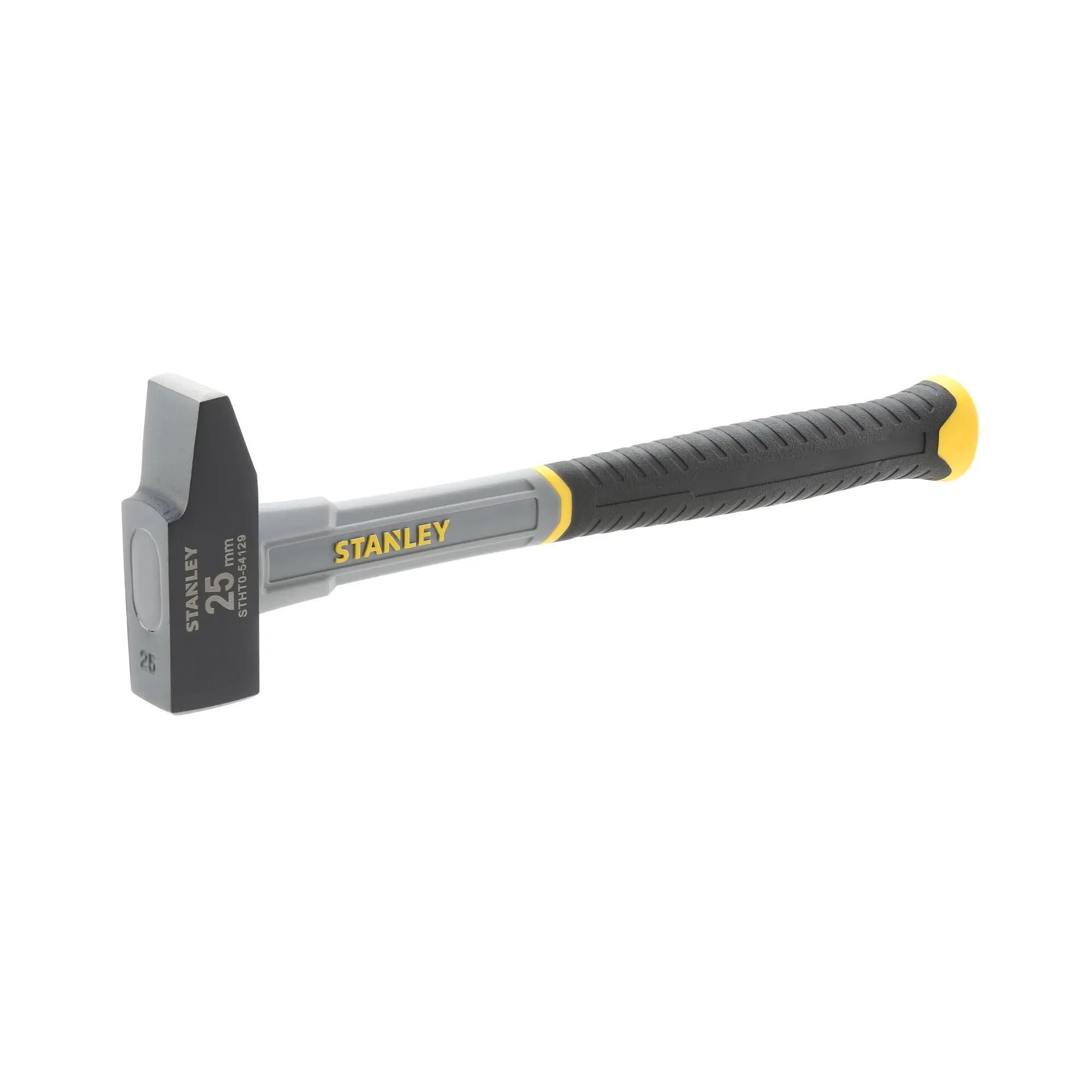 Produktfoto 1 von Stanley Hammer, Ingenieurshammer aus Kohlenstoffstahl 250 g Nicht parkend Fiberglas-Stiel
