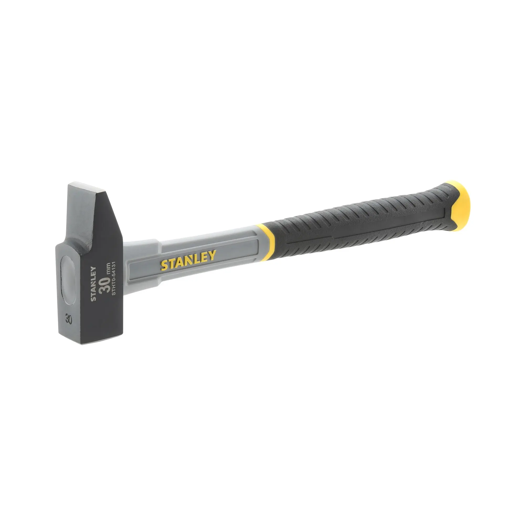Produktfoto 1 von Stanley Hammer, Ingenieurshammer aus Kohlenstoffstahl 300 g Nicht parkend Fiberglas-Stiel
