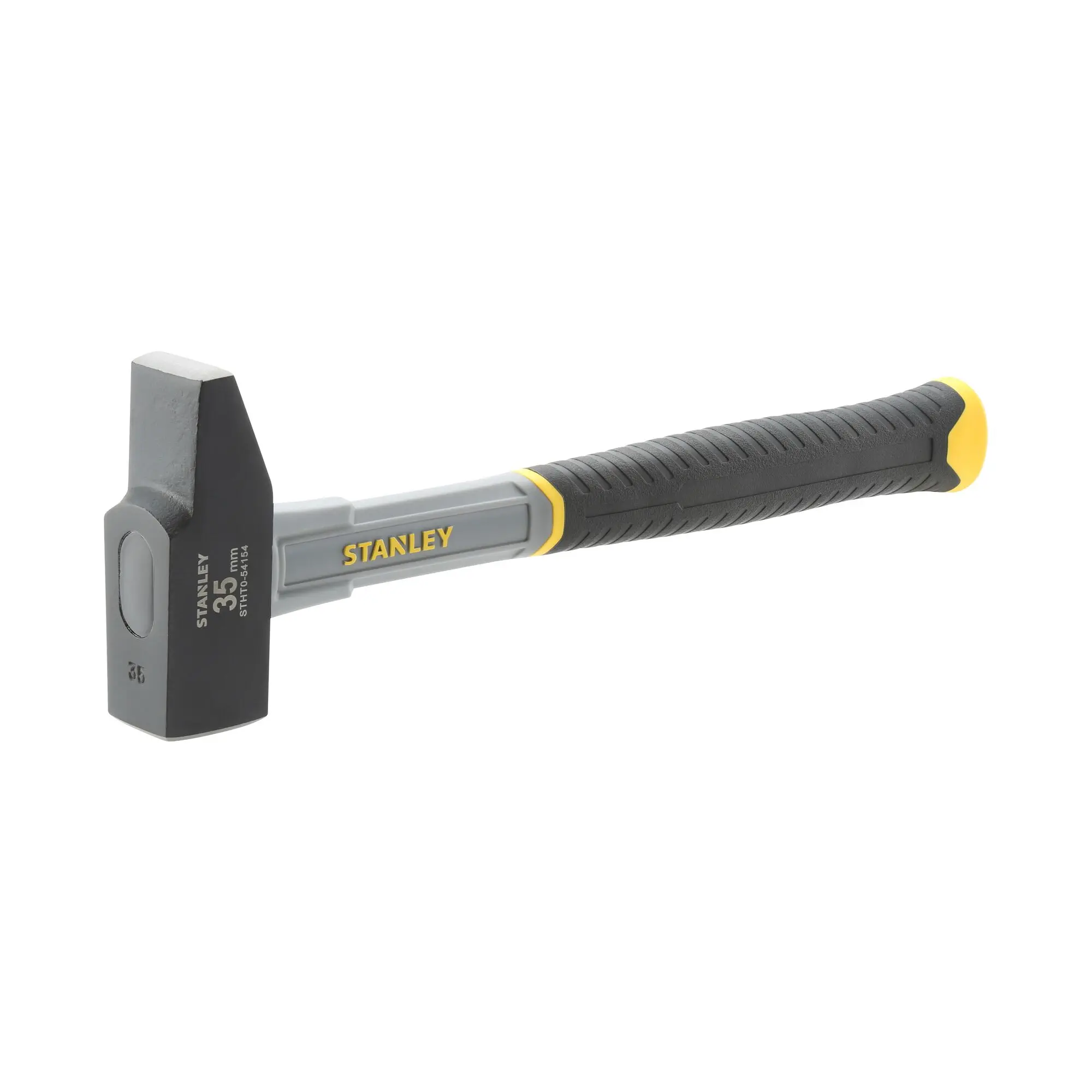 Produktfoto 1 von Stanley Hammer, Ingenieurshammer aus Kohlenstoffstahl 500 g Nicht parkend Fiberglas-Stiel
