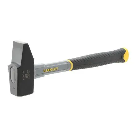 Stanley Hammer, Ingenieurshammer aus Kohlenstoffstahl 1 kg Nicht parkend Fiberglas-Stiel
