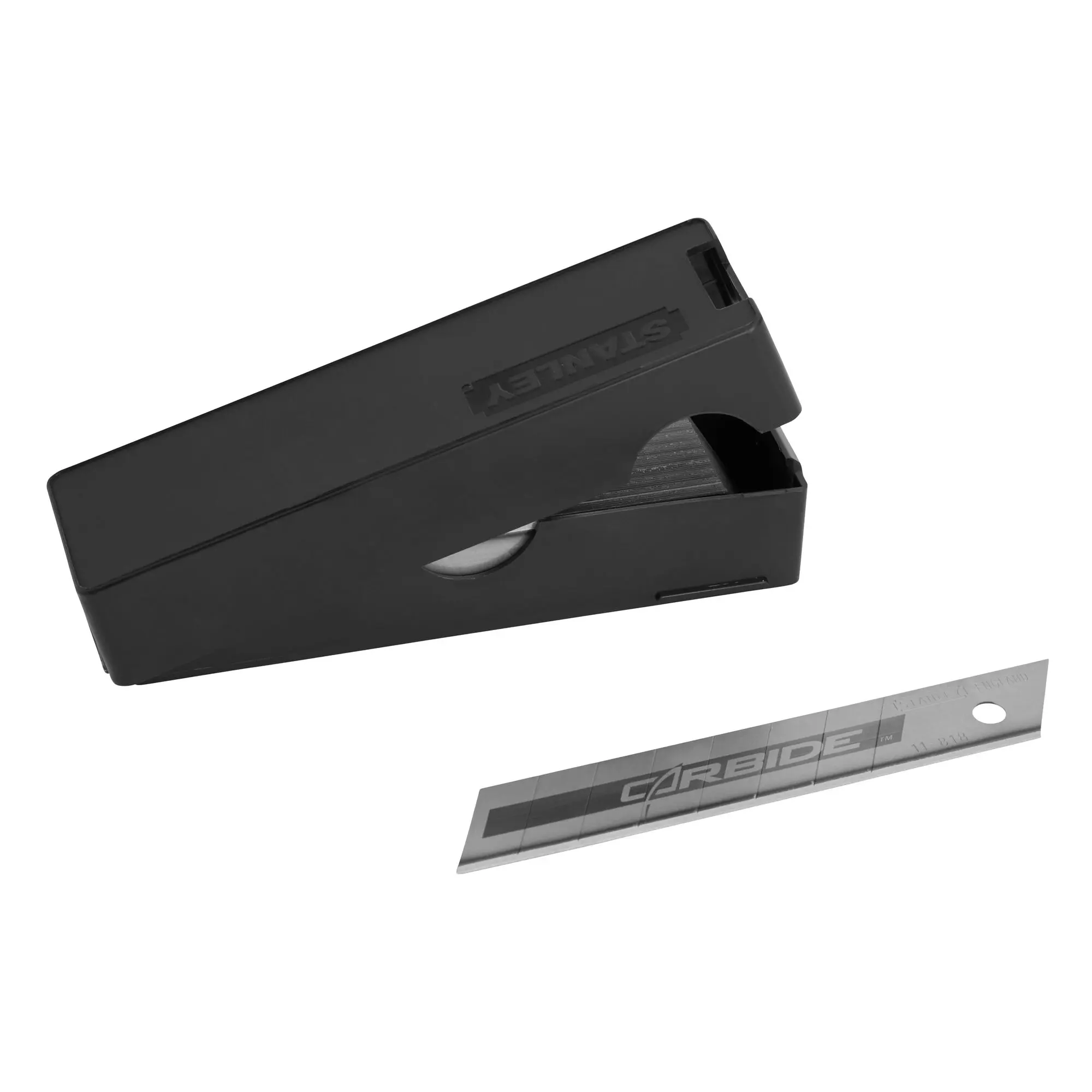 Produktfoto 1 von Stanley Abreißklinge 120 x 18 mm Flach Hartmetall Robust 18 mm 50-teilig