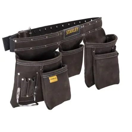 Produktfoto 1 von Stanley Leder Werkzeugtasche, 11 Fächer, 145 cm x 26 cm x 9cm
