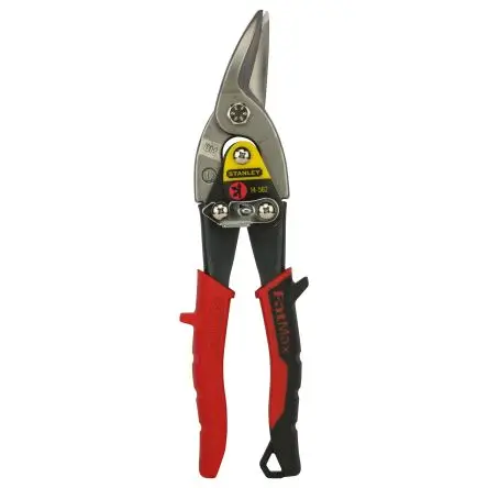 Produktfoto 1 von Stanley 250mm Blechschere für Gummi, Aluminium, Stahl, Polyvinylchlorid, Leder, Karton