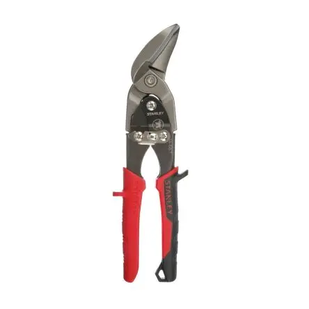 Produktfoto 1 von Stanley 250mm Blechschere für Leder, Stahl, Gummi, Aluminium, Karton, Polyvinylchlorid