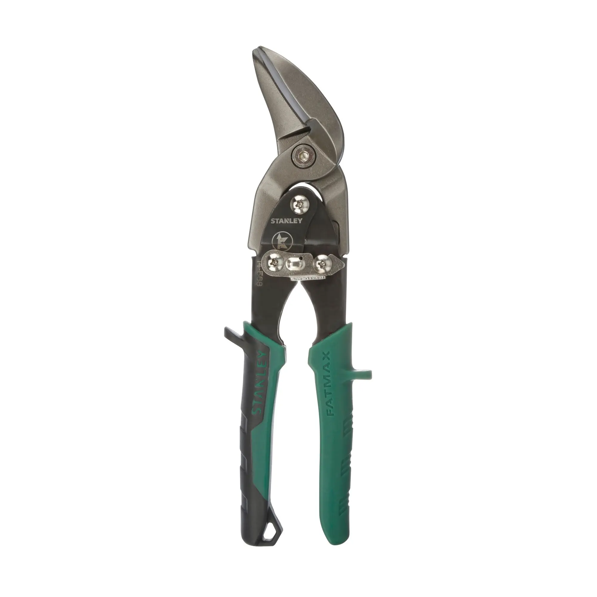 Produktfoto 1 von Stanley 250 mm Blechschere für Aluminium, Gummi, Karton, Leder, Stahl, Polyvinylchlorid