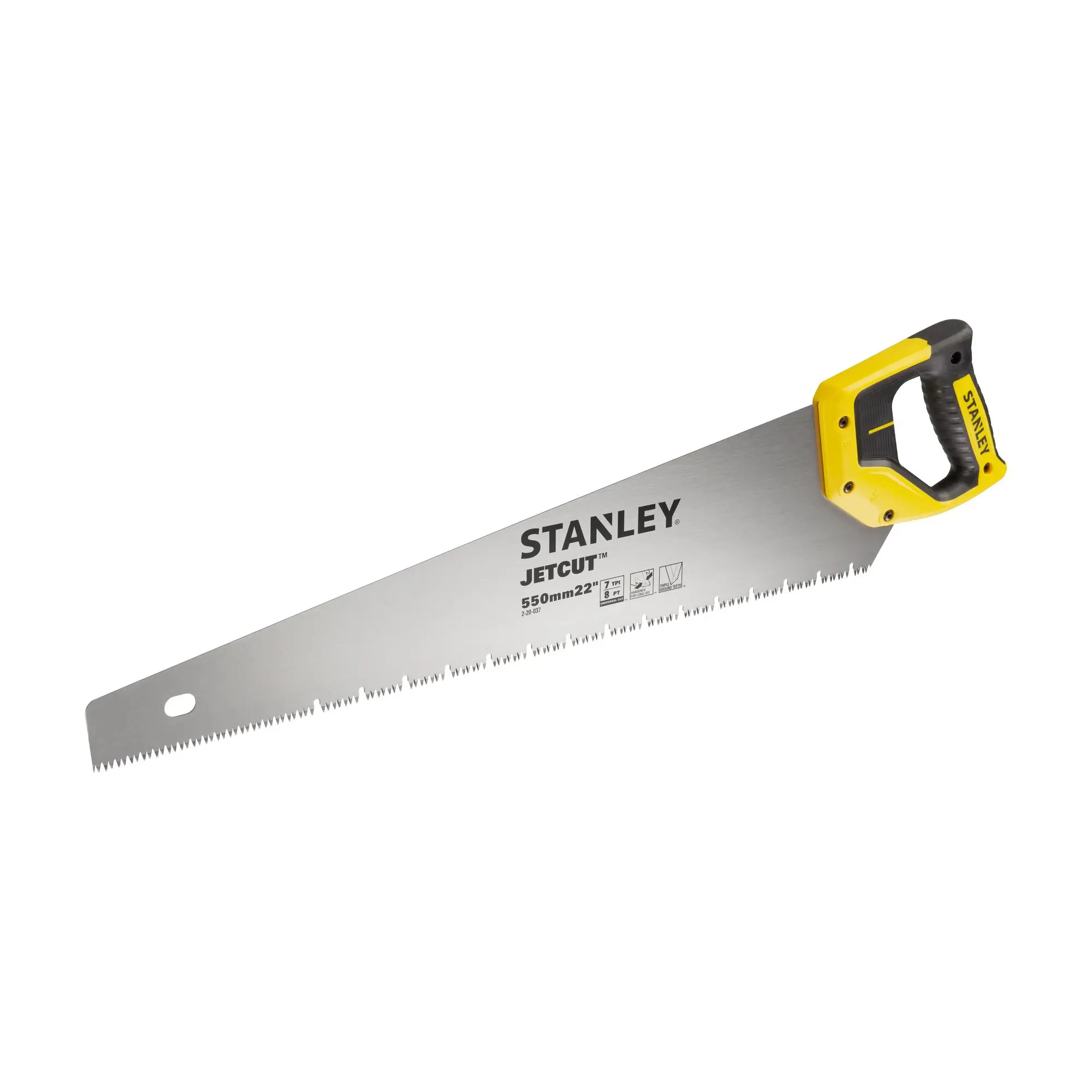 Produktfoto 1 von Stanley 550 mm Klinge JetCut-Verzahnung aus Stahl, 7 Zähne/Zoll