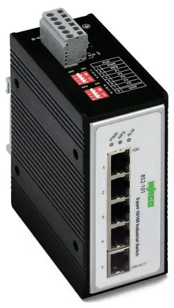 Produktfoto 1 von WAGO Industrial-Ethernet-Switch 5-Port Unmanaged