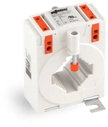 Produktfoto 1 von WAGO 855 Stromwandler 400 A, DIN-Hutschiene, 5 VA